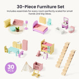 Tiny Land® Sweetwood Dollhouse without Dolls