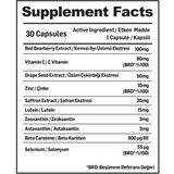Kiperin Vision Lutemax Lutein Eye Support Supplement 30 Capsules