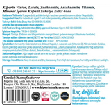 Kiperin Vision Lutemax Lutein Eye Support Supplement 30 Capsules