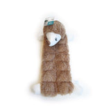 M-Pets Plush Hedgehog Squeaky Dog Toy Brown 43x20x15 cm