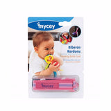 Mycey Baby Bottle Strap Pink Secure Silicone Holder 1 Count