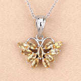 1.32 Carat Genuine Citrine .925 Sterling Silver Pendant