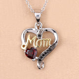 0.55 Carat Genuine Garnet and Black Spinel .925 Sterling Silver Pendant