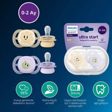 Philips Avent Ultra Smart Pacifier Soothing Design 0-2 Months