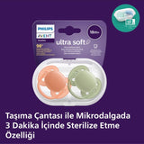 Philips Avent Ultra Soft Pacifier for 18+ Months 2-Pack