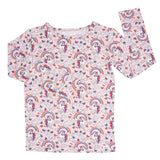 Rainbow Bright Big Kid Pajama Set
