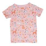 Dalmatian Poodle Puppy Summer Pajama Set