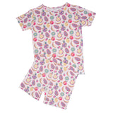 Tropical Fruit Summer Pajama Set