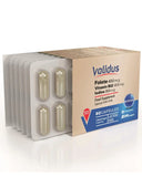 Validus Folat Qatrefolic 400 mcg with B12 & Iodine 60 Capsules