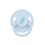Wee Baby Pure Round Tip Rubber Pacifier No.2 Cream 6-18m