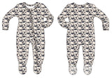 Deep Sea Creatures Whale Zipper Footie