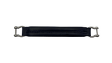 Leather Replacement Handle with Nickel Hardware - 8 1/8" - Premium Leather Handle from Herdzco Supplies - Just $14.99! Shop now at Herdzco Supplies
