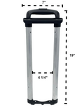 Delsey Cruise Lite 2.0 Hardshell Luggage Replacement Retractable Pull Handle - Premium Pull Handle from Herdzco Supplies - Just $49.99! Shop now at Herdzco Supplies