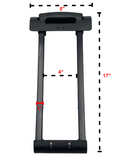 17" Retractable Luggage 3-Stage Pull Handle Black - Premium Pull Handles from Herdzco Supplies - Just $38.99! Shop now at Herdzco Supplies