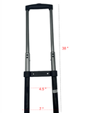 17.5" ANTLER Luggage 3-Stage Pull Handle Black/Silver - Premium Pull Handle from Herdzco Supplies - Just $35.99! Shop now at Herdzco Supplies