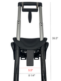 TRAVELPRO Luggage 3-Stage Classic Pro-Grip Pull Handle Black/Silver - Premium Pull Handle from Herdzco Supplies - Just $54.99! Shop now at Herdzco Supplies