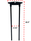Replacement 2-Stage Luggage Retractable Pull Handle - Premium Pull Handle from Herdzco Supplies - Just $49.99! Shop now at Herdzco Supplies