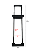 21" Retractable 3-Stage Pull Handle Black - Premium Pull Handles from Herdzco Supplies - Just $38.99! Shop now at Herdzco Supplies