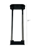 21" Retractable 3-Stage Pull Handle Black - Premium Pull Handles from Herdzco Supplies - Just $38.99! Shop now at Herdzco Supplies
