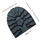 VIBRAM #5723 Lug Heels 4/8 (formerly #3359) 40 Irons (12mm) - Premium Heels from Herdzco Supplies - Just $14.99! Shop now at Herdzco Supplies
