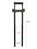 Travelpro Luggage 2-Stage Pull Handle Brown - Premium Pull Handle from Herdzco Supplies - Just $49.99! Shop now at Herdzco Supplies