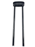 26.5" Delsey Luggage 2-Stage Pull Handle Black/Silver - Premium Pull Handle from Herdzco Supplies - Just $35.99! Shop now at Herdzco Supplies