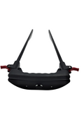 Retractable Luggage 2-Stage Pull Handle Black with Red Locking Latch - Premium Pull Handles from Herdzco Supplies - Just $38.99! Shop now at Herdzco Supplies