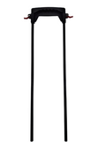 Retractable Luggage 2-Stage Pull Handle Black with Red Locking Latch - Premium Pull Handles from Herdzco Supplies - Just $38.99! Shop now at Herdzco Supplies