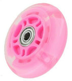 LED Inline Roller Skate Wheels With Ball Bearings -1 Pair - Premium Wheels from Herdzco Supplies - Just $16.99! Shop now at Herdzco Supplies