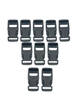 5/8" Side Release Buckle Plastic Black - Pack of 10 - Premium Buckles from Herdzco Supplies - Just $10.99! Shop now at Herdzco Supplies