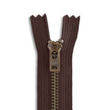 YKK #5 Antique Brass Jean Zippers - Premium Zippers from Herdzco Supplies - Just $17.99! Shop now at Herdzco Supplies