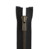 YKK Excella #5 Antique Brass Jacket Zipper - Premium Zippers from Herdzco Supplies - Just $24.99! Shop now at Herdzco Supplies