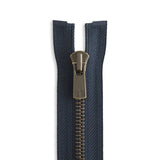 YKK Excella #5 Antique Brass Jacket Zipper - Premium Zippers from Herdzco Supplies - Just $24.99! Shop now at Herdzco Supplies