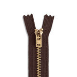 YKK #5 Brass Jean Zipper - Premium Zippers from Herdzco Supplies - Just $17.99! Shop now at Herdzco Supplies