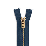 YKK #5 Brass Jean Zipper - Premium Zippers from Herdzco Supplies - Just $17.99! Shop now at Herdzco Supplies