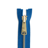 YKK #5 Brass Sleeping Bag/Tent Zipper - Premium Zippers from Herdzco Supplies - Just $28.99! Shop now at Herdzco Supplies