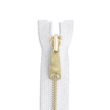 YKK #5 Brass Sleeping Bag/Tent Zipper - Premium Zippers from Herdzco Supplies - Just $28.99! Shop now at Herdzco Supplies