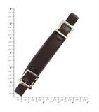 6 1/2" Genuine Leather Emergency Handle W/ Nickel Hardware - Premium Handle from Herdzco Supplies - Just $29.99! Shop now at Herdzco Supplies