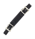 6 1/2" Genuine Leather Emergency Handle W/ Nickel Hardware - Premium Handle from Herdzco Supplies - Just $29.99! Shop now at Herdzco Supplies