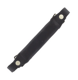 6 1/2" Genuine Leather Emergency Handle W/ Nickel Hardware - Premium Handle from Herdzco Supplies - Just $29.99! Shop now at Herdzco Supplies
