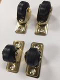 Replacement Luggage Suitcase Swivel/Rigid Wheel Kit - 4 wheels W/Rivets - Premium Wheels from Herdzco Supplies - Just $20.99! Shop now at Herdzco Supplies