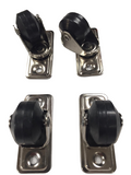 Replacement Luggage Suitcase Swivel/Rigid Wheel Kit - 4 wheels W/Rivets - Premium Wheels from Herdzco Supplies - Just $20.99! Shop now at Herdzco Supplies