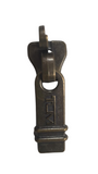 Tumi Replacement Sliders, Zipper Pull Tabs - Antique Brass (Set of 2) - Premium Sliders from Herdzco Supplies - Just $20.99! Shop now at Herdzco Supplies
