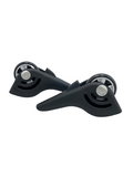 79mm Delsey Luggage Corner Black Wheels - Premium Luggage Wheels from Herdzco Supplies - Just $35! Shop now at Herdzco Supplies