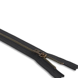 YKK #5 Antique Brass Jean Zippers - Premium Zippers from Herdzco Supplies - Just $17.99! Shop now at Herdzco Supplies