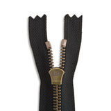 YKK Excella #5 Antique Brass Pant/Skirt/Dress Zipper - Premium Zippers from Herdzco Supplies - Just $15.99! Shop now at Herdzco Supplies