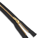 YKK #5 Brass Jacket Zipper - Premium Zippers from Herdzco Supplies - Just $17.99! Shop now at Herdzco Supplies