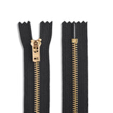 YKK #5 Brass Jean Zipper - Premium Zippers from Herdzco Supplies - Just $17.99! Shop now at Herdzco Supplies