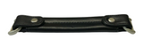 Replacement Luggage Briefcase Leather Handle Black With D-Rings - Premium Leather Handle from Herdzco Supplies - Just $16.99! Shop now at Herdzco Supplies