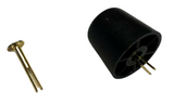 Tumi Plastic Rounded Luggage Feet/Studs Bumpers - Premium Bottom Studs from Herdzco Supplies - Just $16.99! Shop now at Herdzco Supplies
